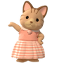 Sabrina en Sylvanian Families.