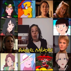 Homenaje a Anabel Méndez por Super StarClear 2002.
