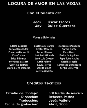 CRÉDITOSLOCURADEAMORENLASVEGAS