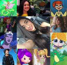 Ivanna y algunos de sus personajes.jpg