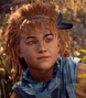 Aloy (niña) en Horizon Zero Dawn.