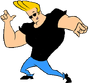 Johnny Bravo en la serie homónima.