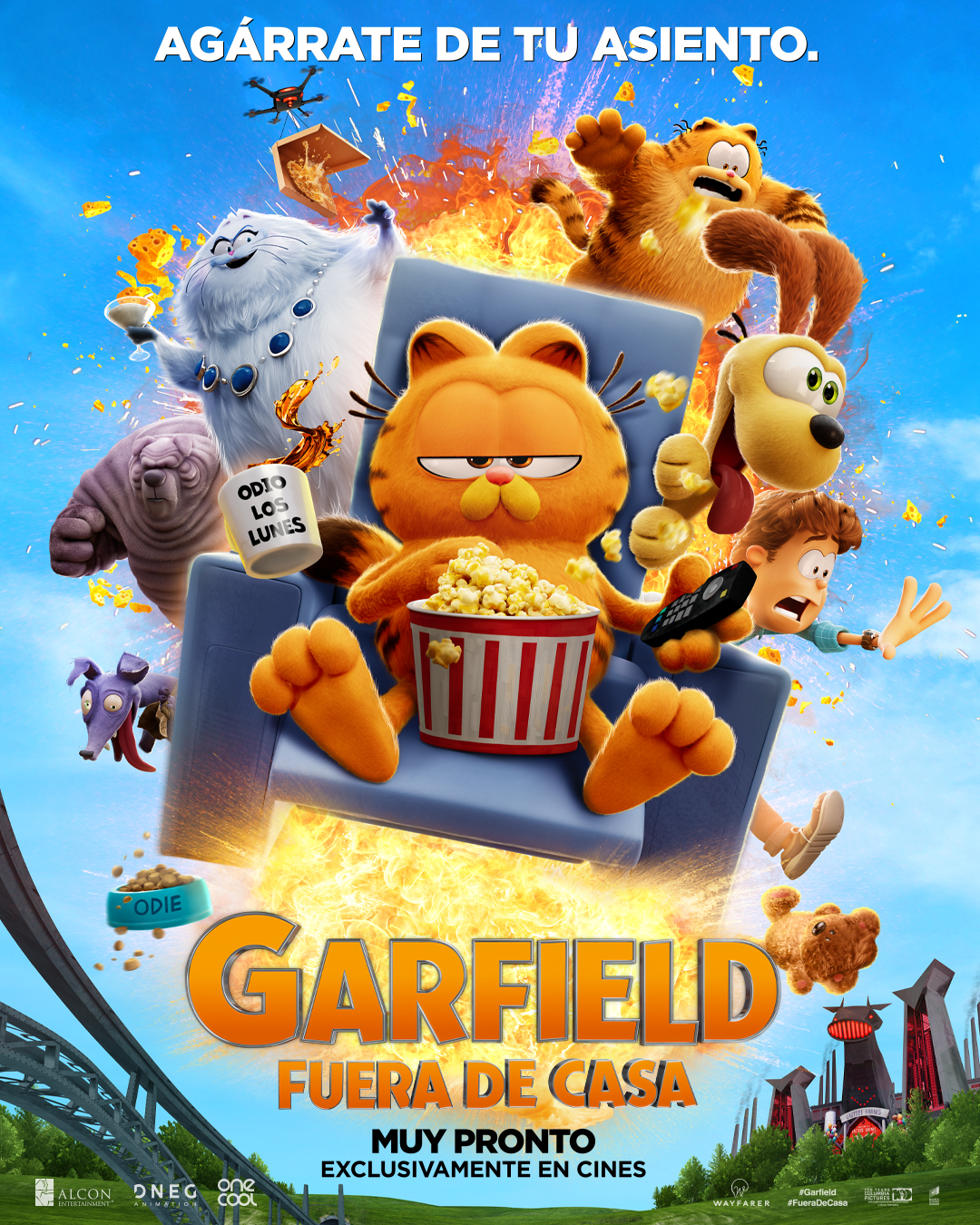 Garfield Fuera de casa Doblaje Wiki Fandom