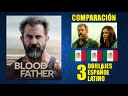 Sangre de mi Sangre -2016- Comparación de 3 Doblajes Latinos - Original y Redoblajes
