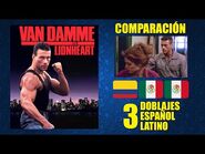 Corazón de León -1990- Comparación de 3 Doblajes Latinos - Original Redoblajes - Español Latino