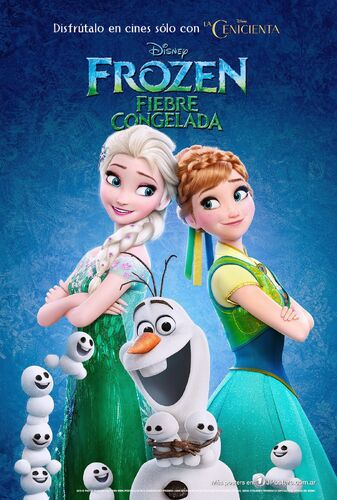 Frozen Fiebre Congelada Poster Latino JPosters