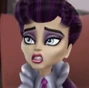 Directora Buena Sangre en Monster High: Viernes de patinaje terrorífico.