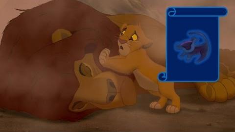 Momento Epico Disney "Muerte De Mufasa" El Rey Leon