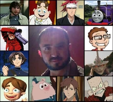 Algunos de sus personajes