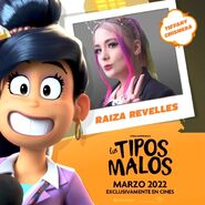 Raiza Revelles como Tiffany Chismera.