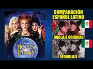 Abracadabra -1993- Comparación del Doblaje Latino Original y Redoblaje - Español Latino