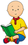 Caillou (2ª y 4ª voz) en la serie del mismo nombre.