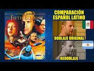 El Quinto Elemento -1997- Comparación del Doblaje Latino Original y Redoblaje - Español Latino