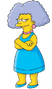 Selma Bouvier (temps. 1-8) en Los Simpson.