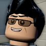 Dr. Ian Malcolm en LEGO: Jurassic World.