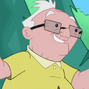 Abuelo Flynn en Phineas y Ferb.