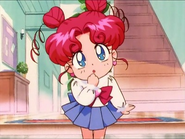Chibi Chibi/Sailor Chibi Chibi Moon en Sailor Moon Sailor Stars.