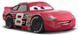 Dale Earnhardt, Jr. en Cars: Una aventura sobre ruedas (doblaje argentino).