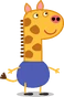 José Jirafa en Peppa Pig (versión Discovery Kids).