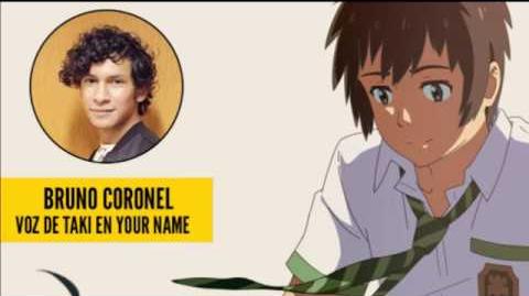 Entrevista a Bruno Coronel sobre Taki en doblaje latino de Your Name