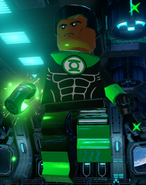 John Stewart / Linterna Verde en Lego Batman 3: Beyond Gotham.