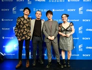 José Antonio Toledano, Nicolás Frías, Makoto Shinkai y Nycolle González.