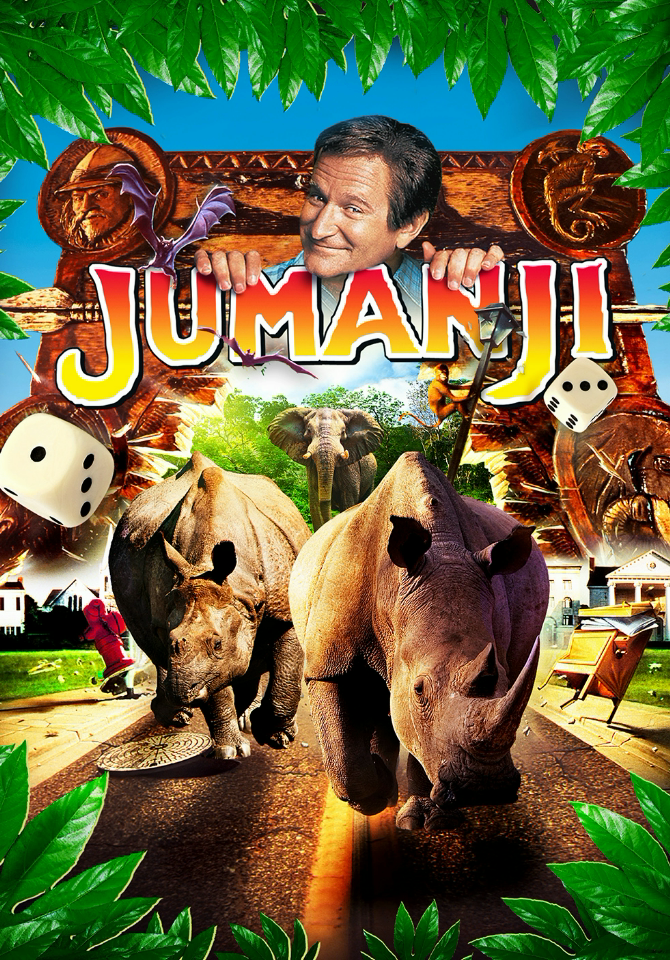 DVD Jumanji en la selva