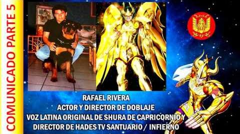 Comunicado del actor de doblaje Rafael Rivera para los fans de LatinoAmerica