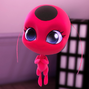 Tikki en la franquicia de Miraculous: Las aventuras de Ladybug.