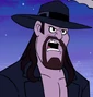 The Undertaker en Los Picapiedra y la WWE: Smackdown en la edad de piedra.