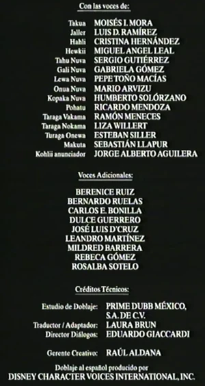 CRÉDITOSBIONICLELAMÁSCARADELALUZVHS