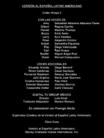 Créditos vía Disney +