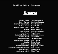 Créditos de la edición remasterizada en 4K de la película en Blu-Ray para EEUU y en Netflix