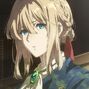 Violet Evergarden en Eternity and the Auto Memory Doll y en la película del mismo nombre.