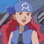 Shelly (Comandante del equipo Aqua) en Pokémon Advanced Generation.