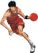 Kaede Rukawa (2ª voz) Slam Dunk.