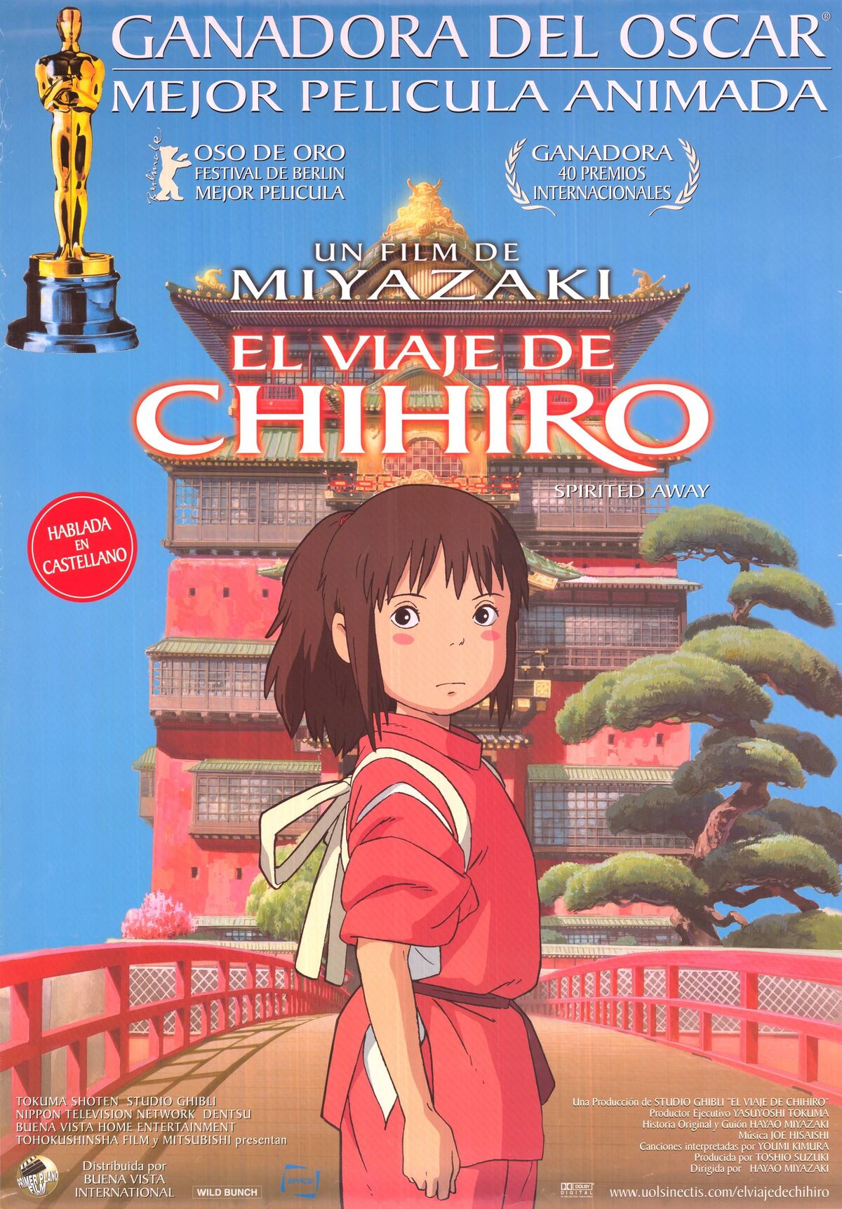 EL VIAJE DE CHIHIRO - Tráiler Español 