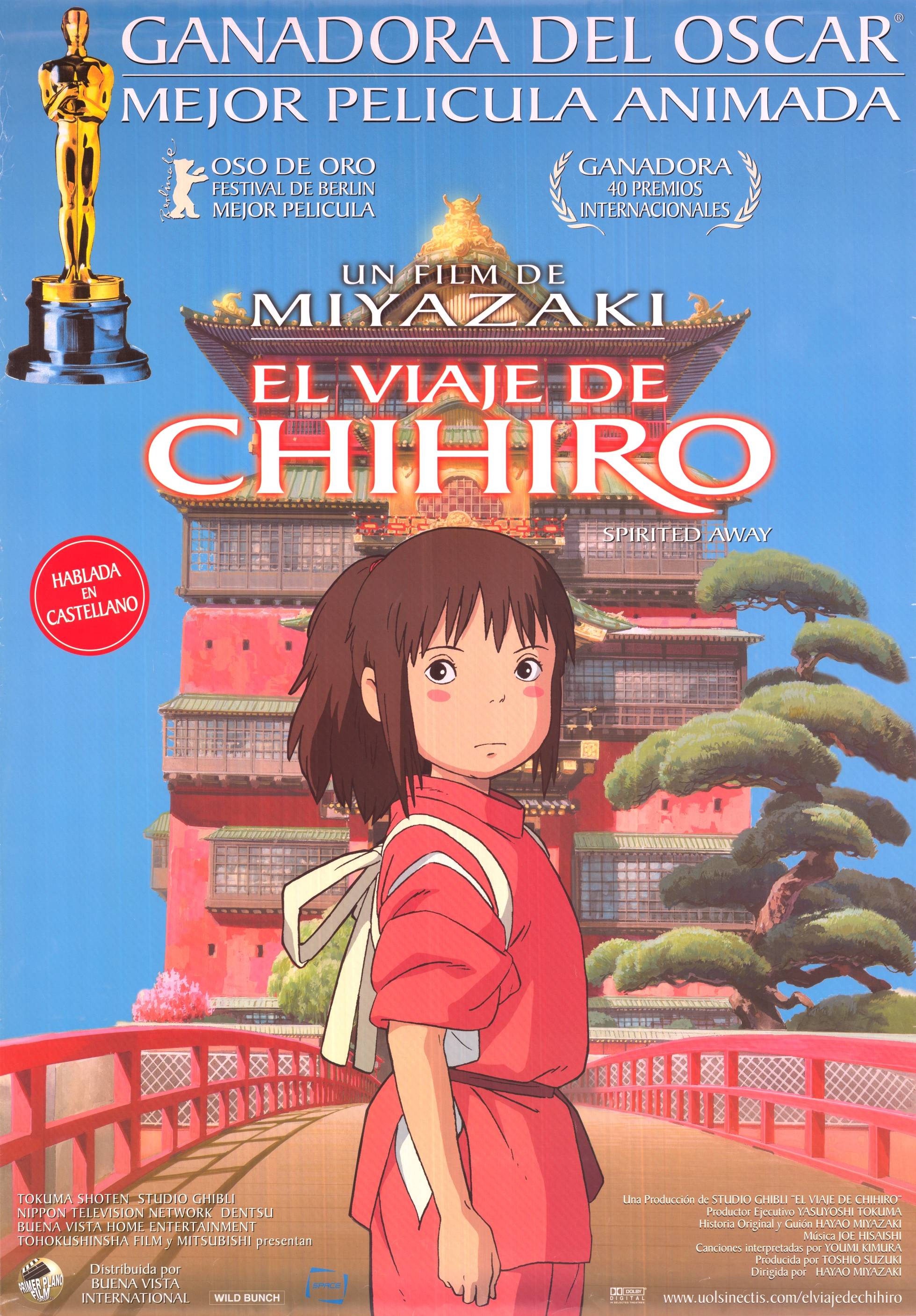 El viaje de Chihiro, Doblaje Wiki