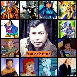 Fernando Manzano Personajes