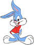 Buster Bunny en Tiny Toons en Cuentos de terror.