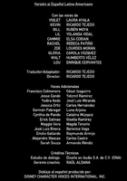 Créditos de Disney + y Star + Latinoamérica.