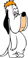 Droopy en varias de sus apariciones.