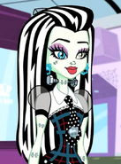 Frankie Stein en la franquicia de Monster High (2012 - 2016), otro de sus personajes más conocidos.