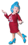 Señorita Bessie Busybody también en LazyTown (doblaje miamense).