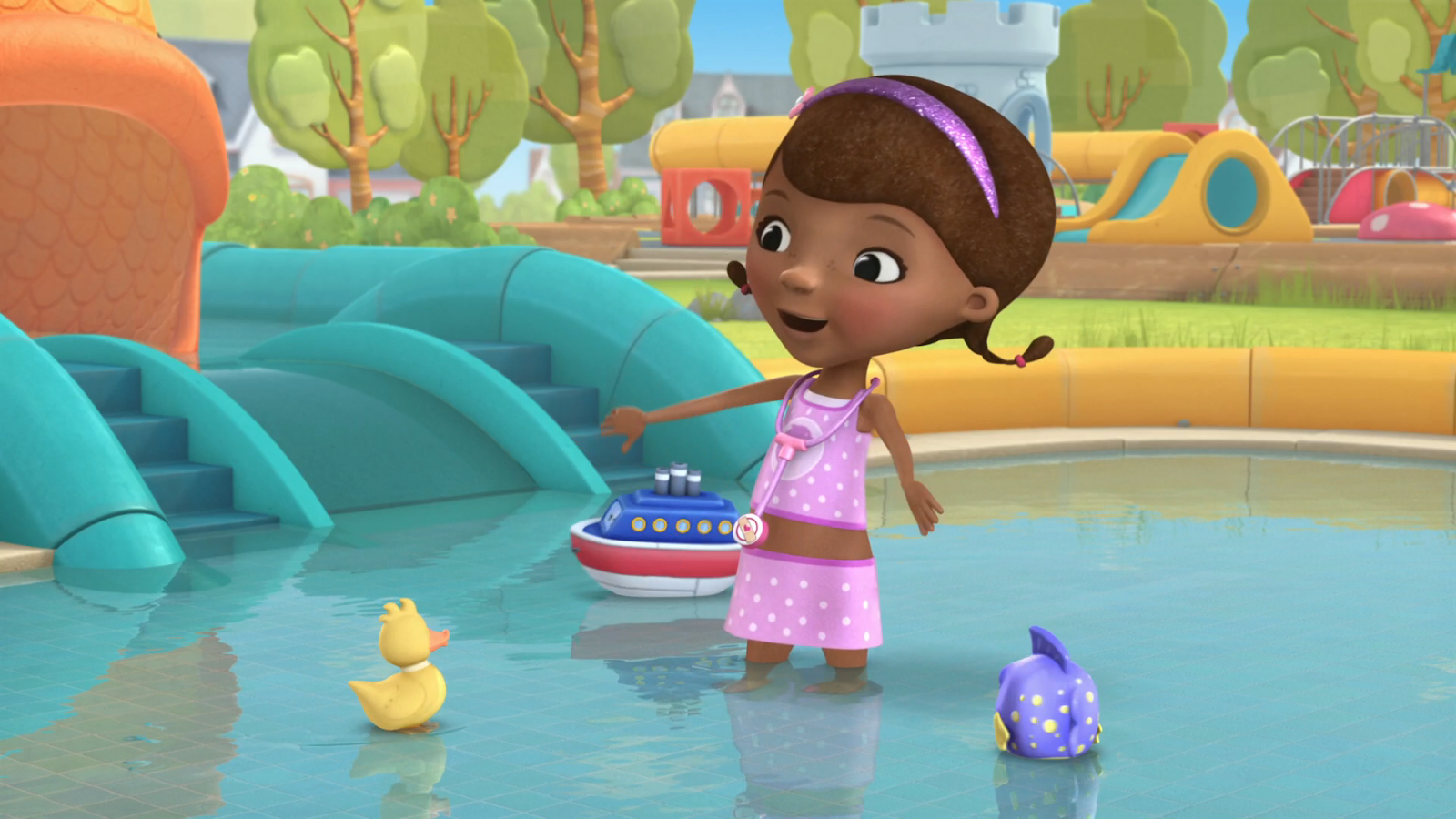 Doc mcstuffins bathing suit 2025