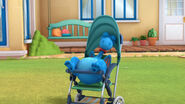 Stuffy in the stroller