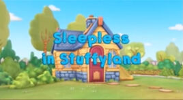 Sleepless in stuffyland title