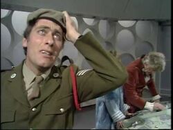 Sergeant Benton dans TARDIS