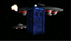 TARDIS Cam No.5 CGI Timetunnel Scène 1