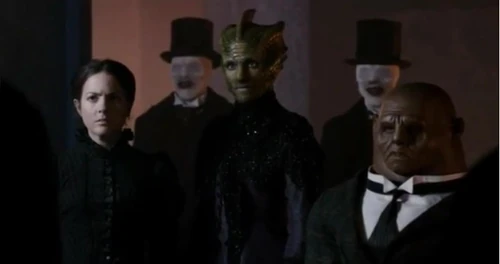 Strax, Jenny et Vastra sur Trenzalore (DW: The Name of the Doctor)
